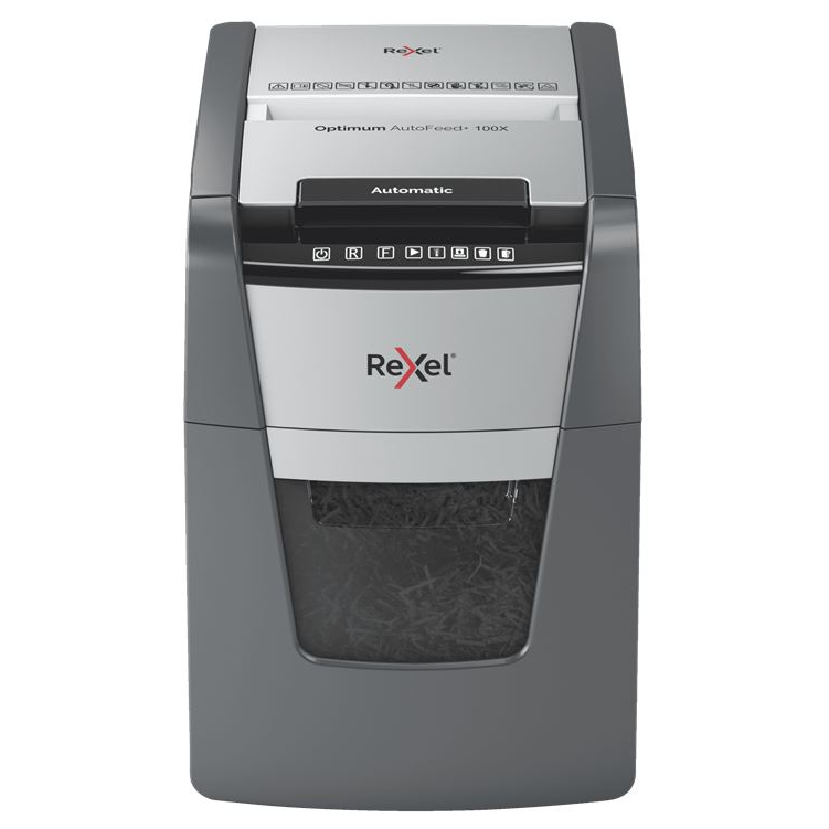Rexel Optimum AutoFeed 100X automata konfetti iratmegsemmisítő (2020100XEU) (2020100XEU)