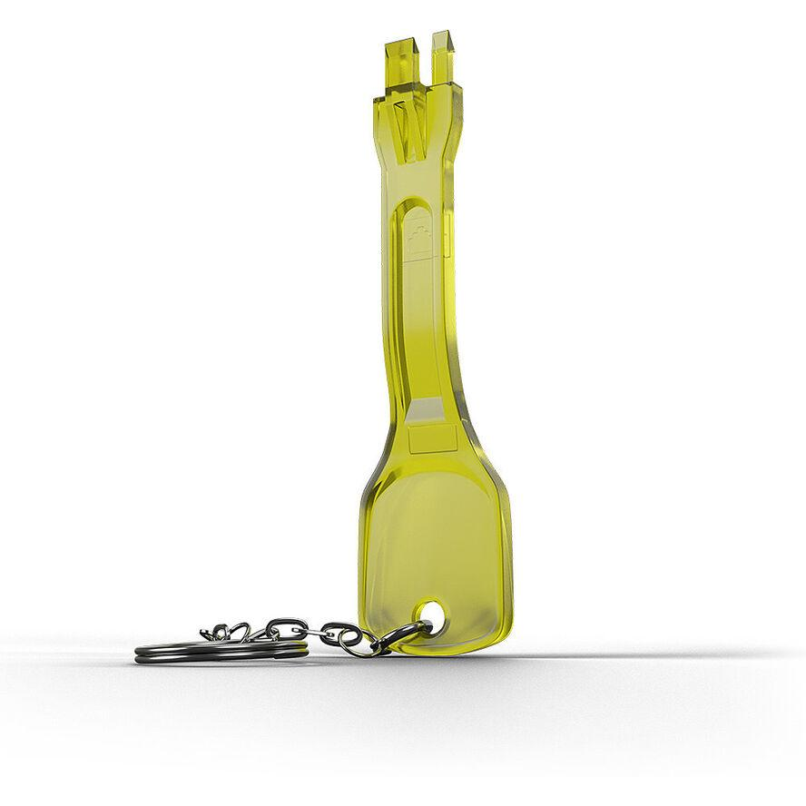 LINDY Schlüssel für RJ45 Port Schloss gelb (40633)