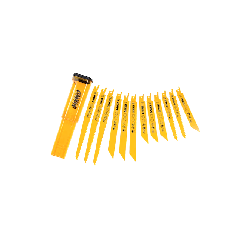 DeWalt DT2445-QZ Kardfűrészlap készlet (12db / csomag) (DT2445-QZ)