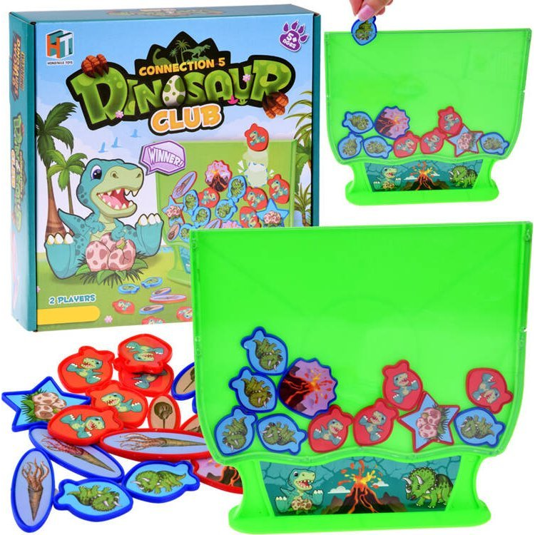 Jokomisiada Dinoszaurusz Építőjáték 5 az 1-ben