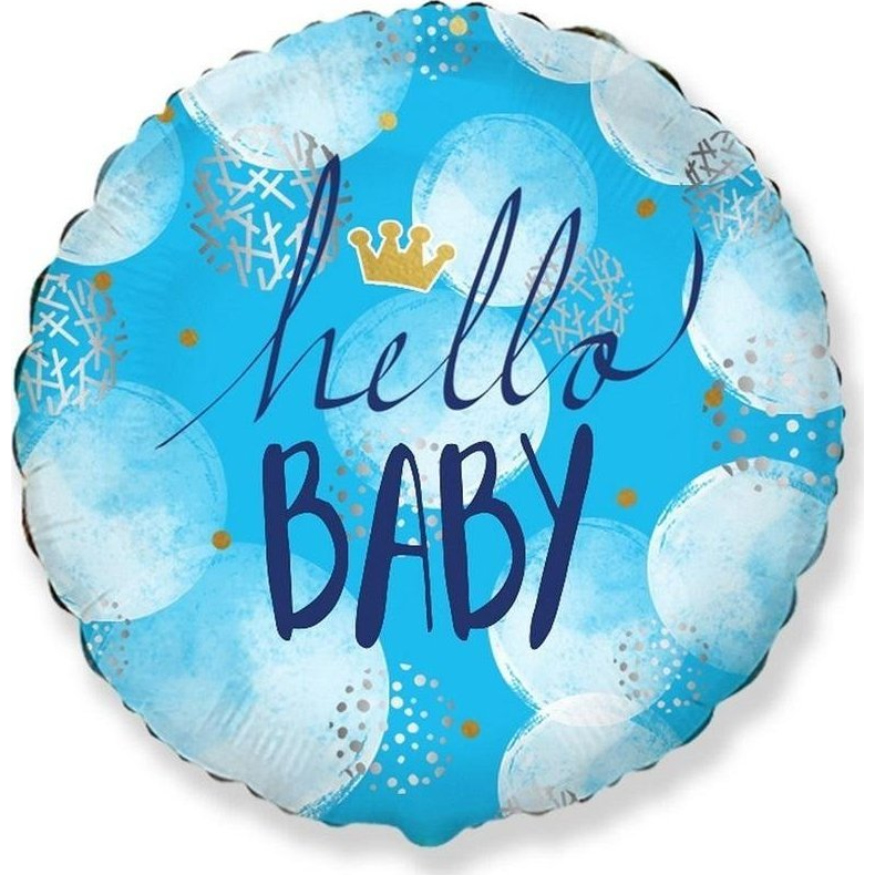 Hello Baby Boy Fólia Lufi - 48 cm (484897)