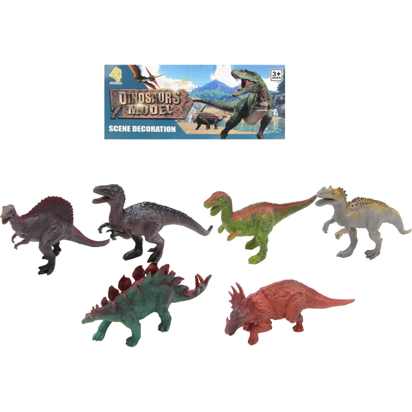 Figurka Trifox DINOZAURY 6 SZTUK