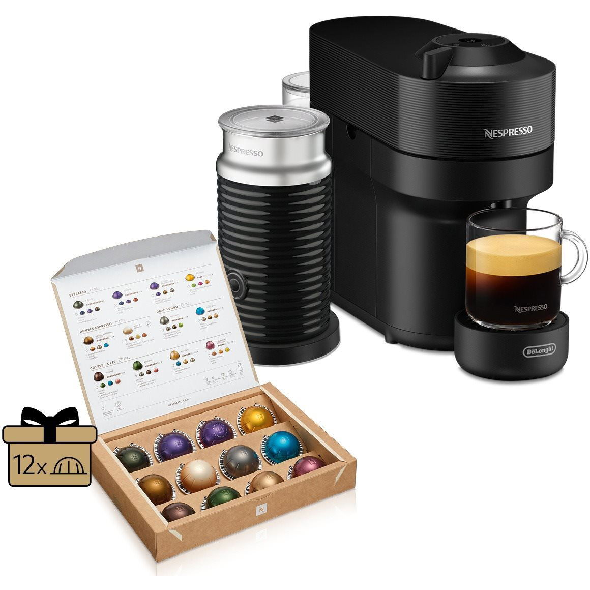 Nespresso De'Longhi Vertuo POP Black ENV90.BAE (132193694)