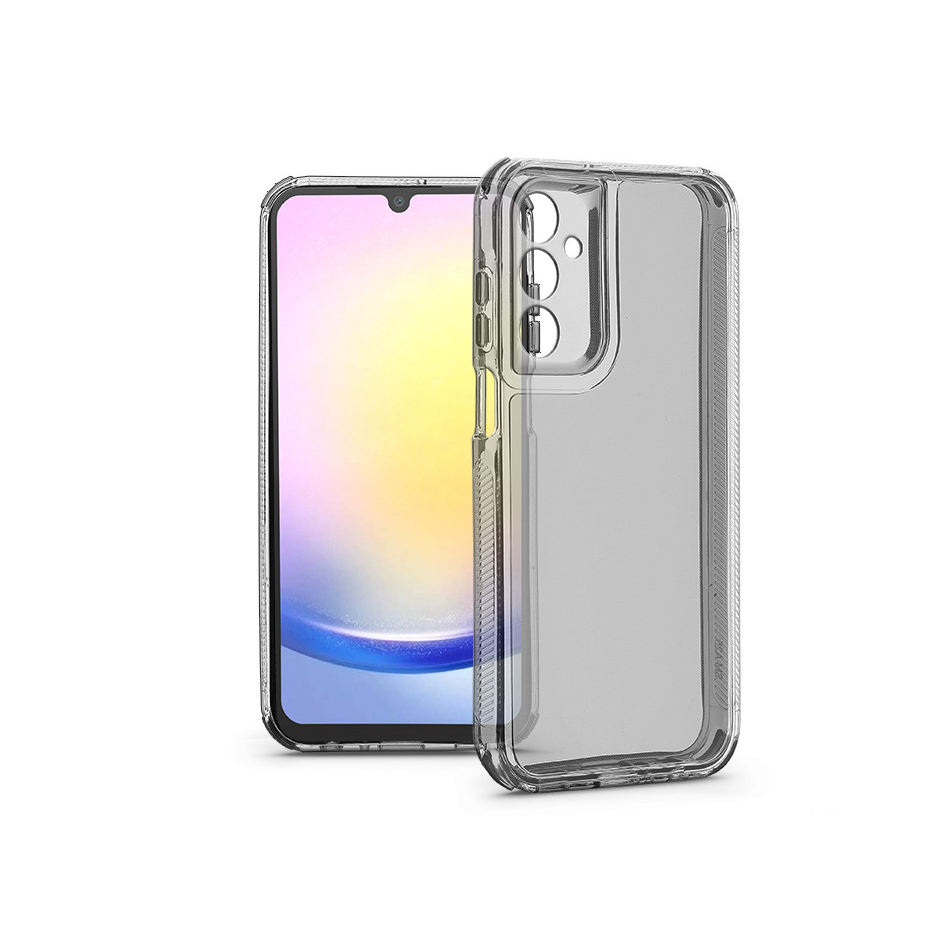 Haffner Matrix Clear kameravédős szilikon tok - Samsung SM-A256 Galaxy A25 5G - átlátszó (HF323676)