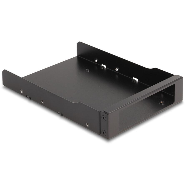 3.5? Metall Einbaurahmen für Delock Slim Bay Wechselr (schwarz)