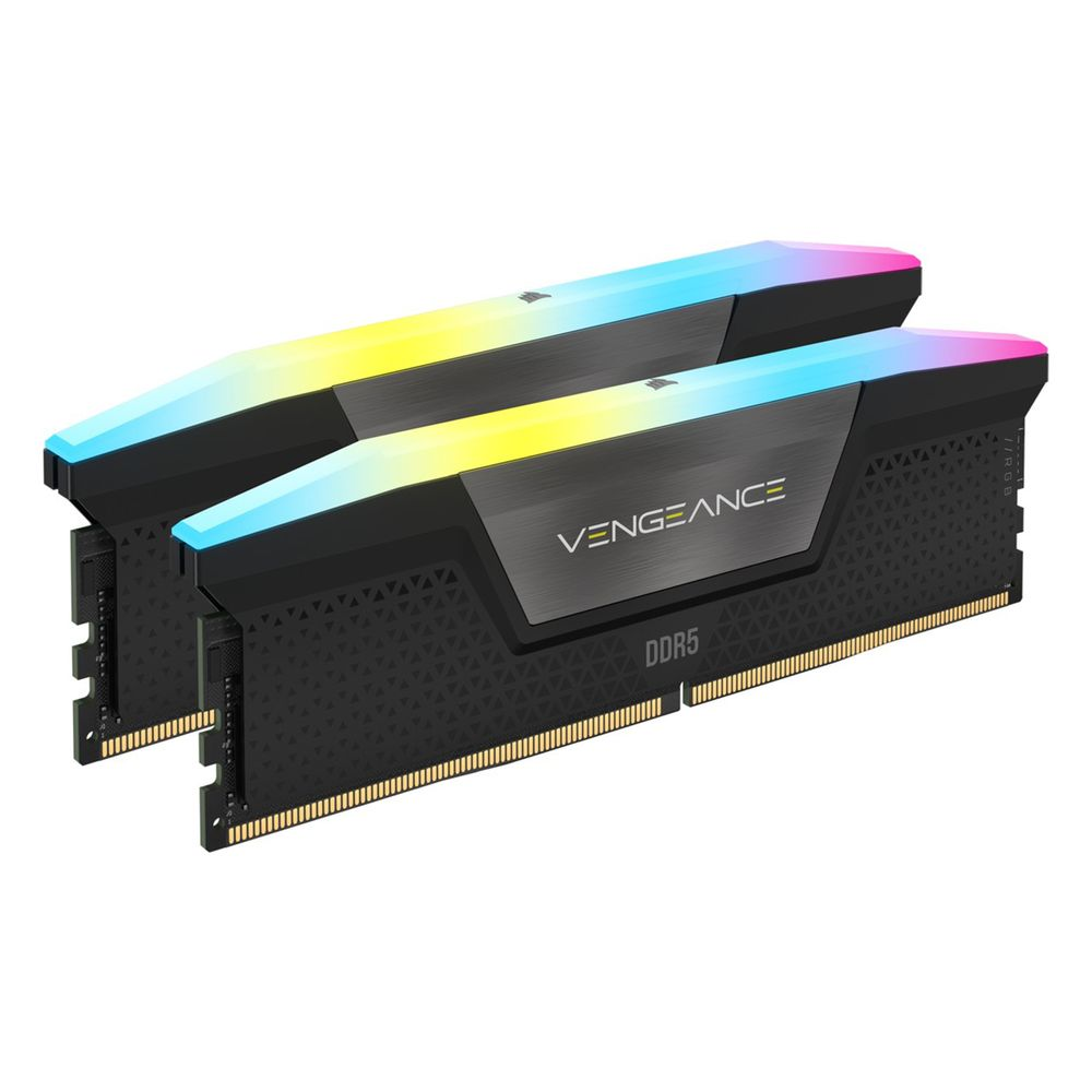CORSAIR VENGEANCE RGB 32GB 2x16GB DDR5 6200MHz DIMM bez vyrovnávacej pamäte (CMH32GX5M2B6200C36)