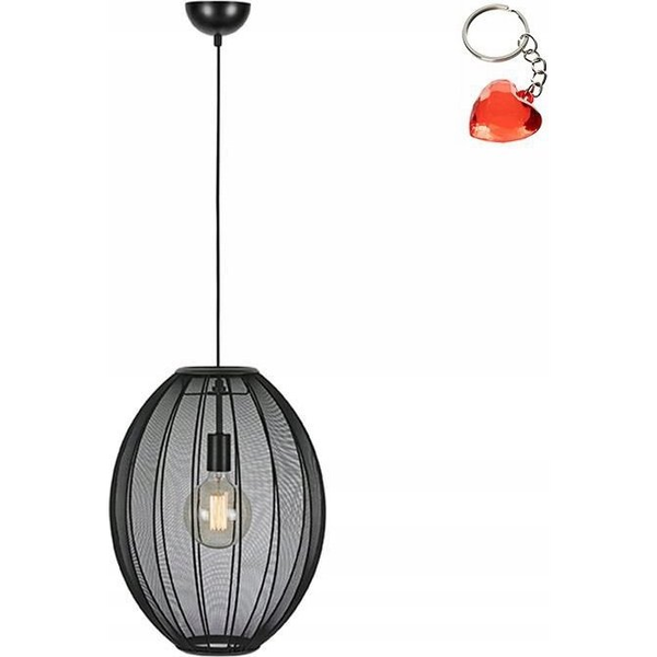Lampa wisząca Markslojd Markslojd Florence 108795 lampa wisząca zwis 1x40W E27 czarna