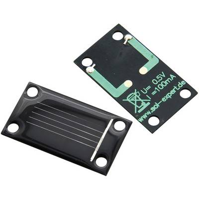 Krisztallin napelem, 0,5 V 80 mA, forrasztós csatlakozás, Sol Expert SM80L (SM80L)