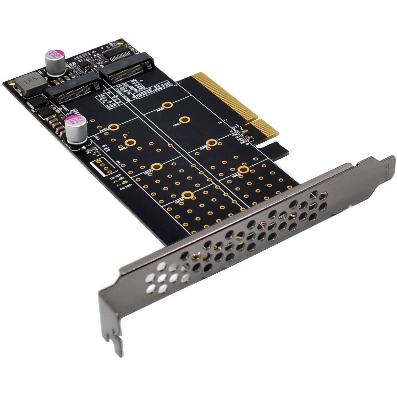 InLine 76660N csatlakozókártya/illesztő Belső M.2