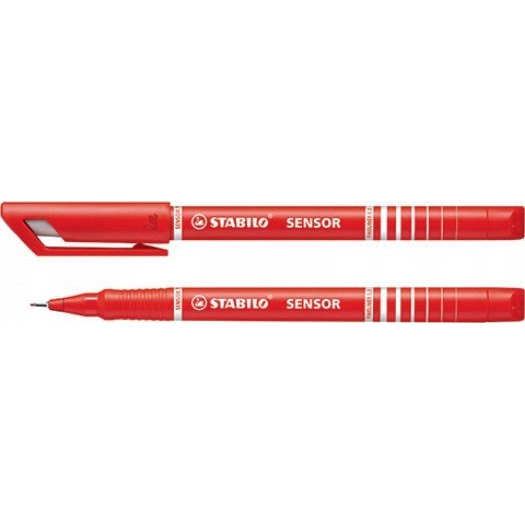 STABILO SENSOR fine tűfilc Vörös 10 db (201101-40)