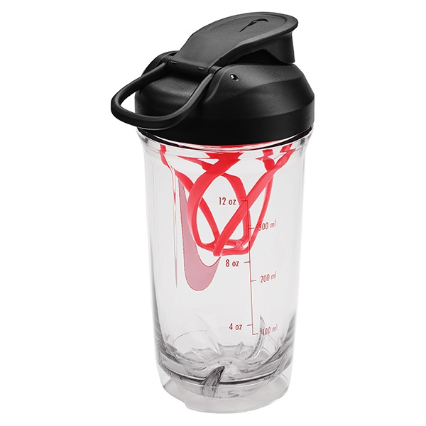 Nike 25 101.2242.912.16 átlátszó piros shaker kulacs (7700016001)