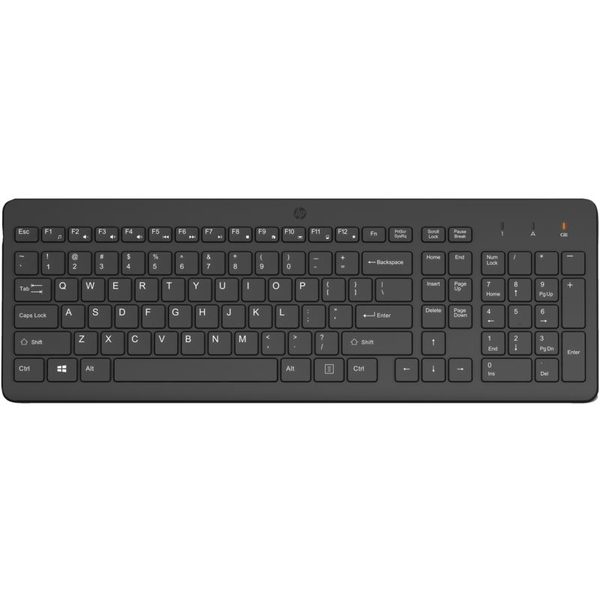 HP 225 Wireless Keyboard tastiera Universale RF Wireless Nero