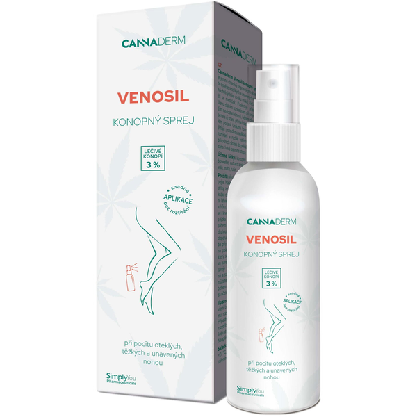 CANNADERM Venosil kendermagolajos spray 150 ml