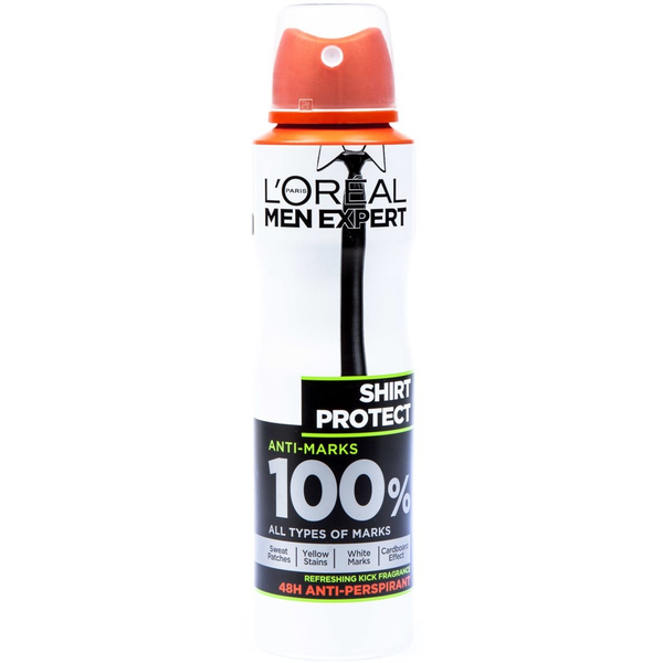 ĽORÉAL PARIS Men Expert Shirt Protect Antiperspirant 150 ml