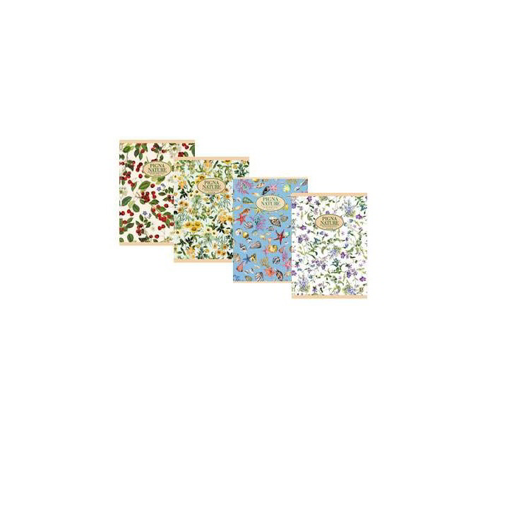 Pigna Nature Flowers 42 lapos A4 vonalas füzet többféle (P1111-2705)