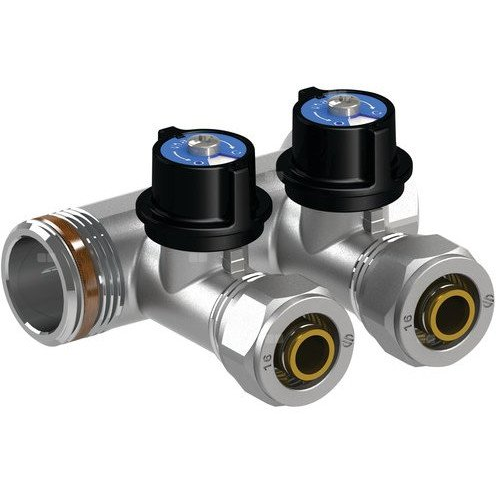 Moduł rozdzielacza antykamienny, 3/4GZ x 3/4GW, 2 x 16