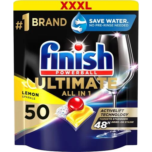 Kapsule do umývačky riadu Finish all in one 50 ks (5908252004836)