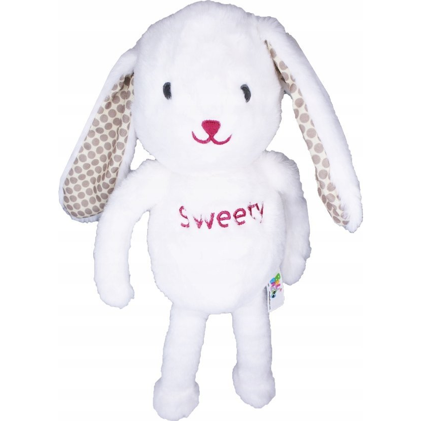 Bali Bazoo Ölelhető Plüss Játék - Sweety Nyuszi, 38 cm, Fehér (595683)