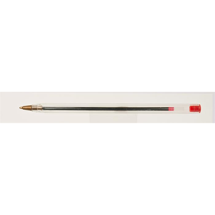 Victoria Eldobható golyóstoll - 0.7mm / Piros (KA127606)