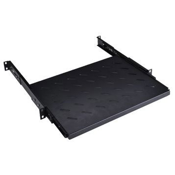 Datacom 19“ 1U, kihúzható, perforált, 350mm (7555)