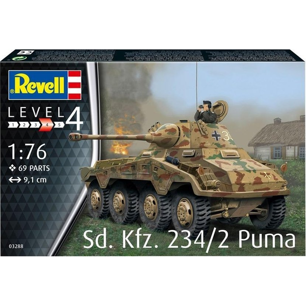 Revell Sd.Kfz. 234/2 Puma 1:72 makett harcjármű (03288)