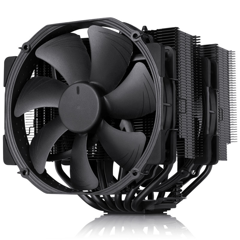Noctua NH-D15 Chromax Black Dupla Torony Processzor Hűtő 2×140mm (NH-D15 CH.BK)
