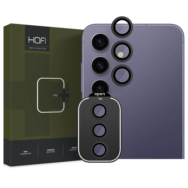 Kameravédő tok HOFI CAMRING PRO+ Galaxy S24 készülékhez fekete