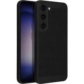 ZONE Breezy légáteresztő hátlaptok Samsung Galaxy S24 Plus fekete (TS1472)