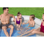 Bestway Family Pool TruPrint ötszögletű medence (213 x 206 x 53 cm )