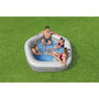 Bestway Family Pool TruPrint ötszögletű medence (213 x 206 x 53 cm )