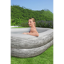 Bestway Family Pool TruPrint ötszögletű medence (213 x 206 x 53 cm )