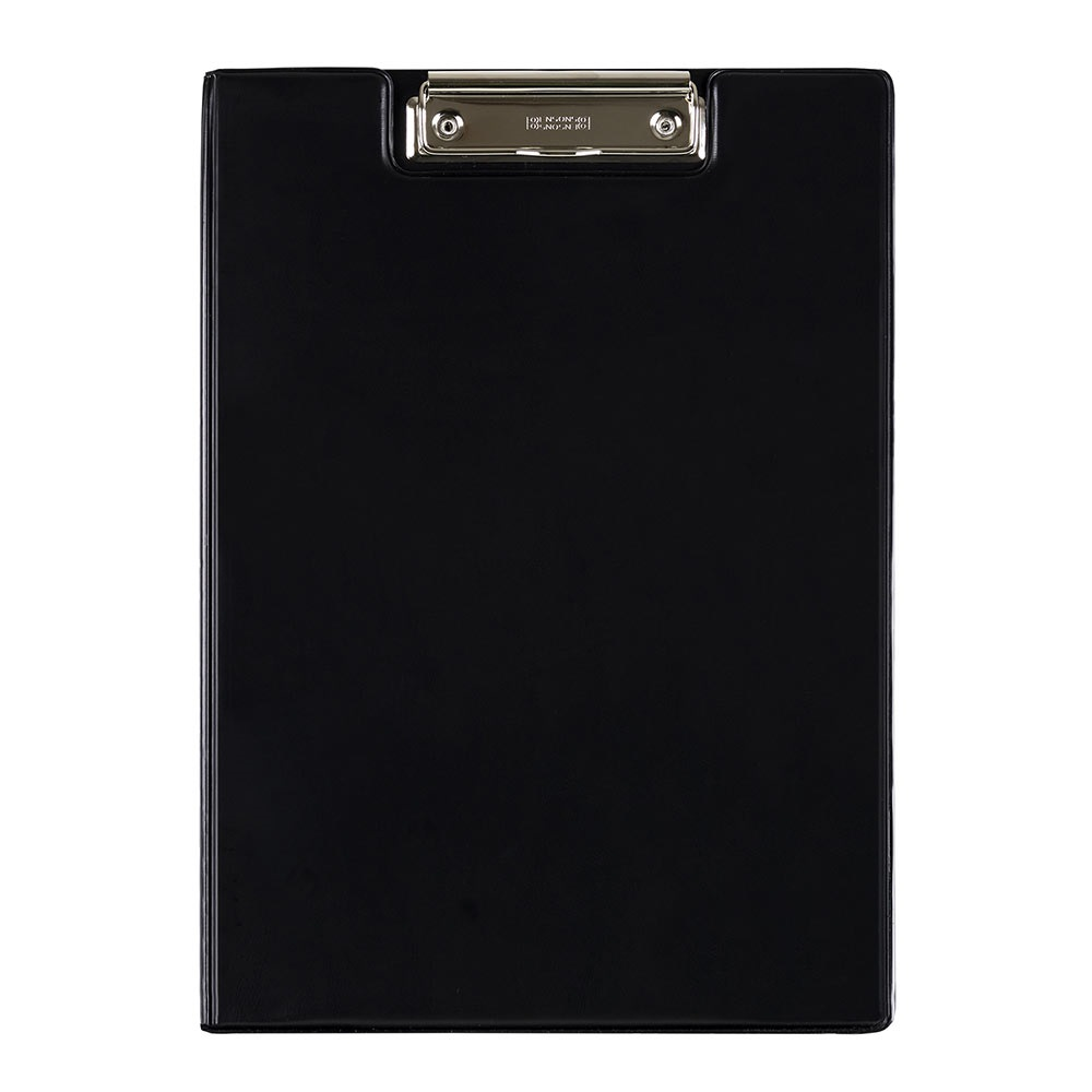 Karton PP PVC A4 Fedeles felírótábla - Fekete (5-542)