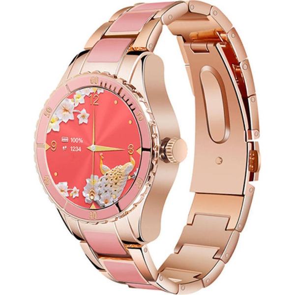 Smartwatch Rubicon RNCE82 Różowe złoto  (RNCE82)