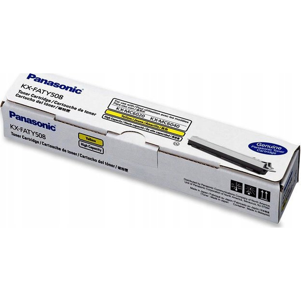 Panasonic KX-FATY508E Sárga Toner patron 4000 oldal