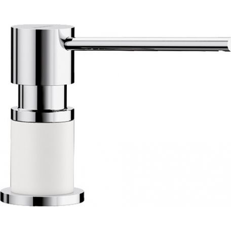 BLANCO LATO Beépíthető mosogatószer adagoló 300 ml silgranit fehér / króm (525814)