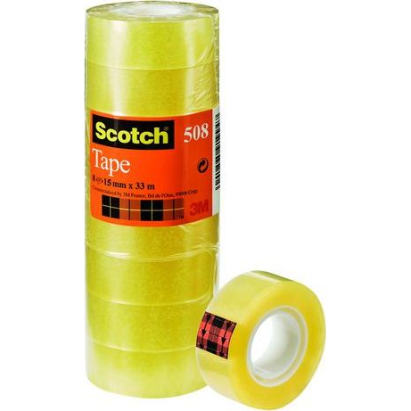 Scotch Ragasztószalag, 15 mm x 33 m, , átlátszó (LP13121718) (3M0712)