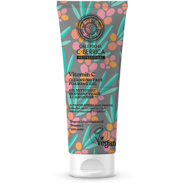 SIBERICA PROFESSIONAL_Oblepikha C-Berrica pianka oczyszczająca do twarzy z Witaminą C 75ml