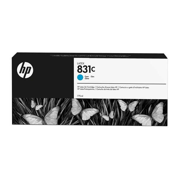 HP 831C 775-ml Cyan Latex Ink Cartridge printkop Thermische inkjet