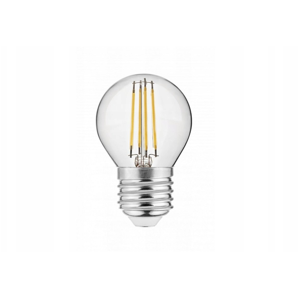 Żarówka LED E27 G45 Filament Mleczny 4W 420lm 3000K AC220-240V 360st. LD-G45FLE4E-30