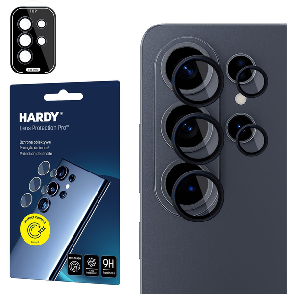 Samsung Galaxy S26 Ultra - HARDY Lens Protection Pro Black