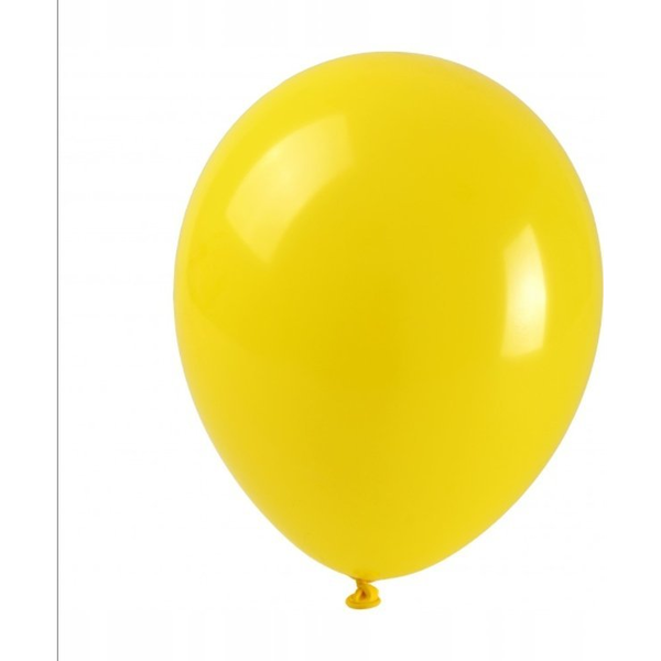  Arpex Balony pastelowe żółte 25cm 100szt