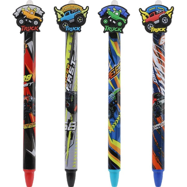 Nebulo Monster Truck radírozható nyomógombos zselés toll (DT-MTRUCK)