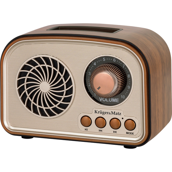 Radio przenośne analogowe solarne Kruger&amp|Matz model KM0834