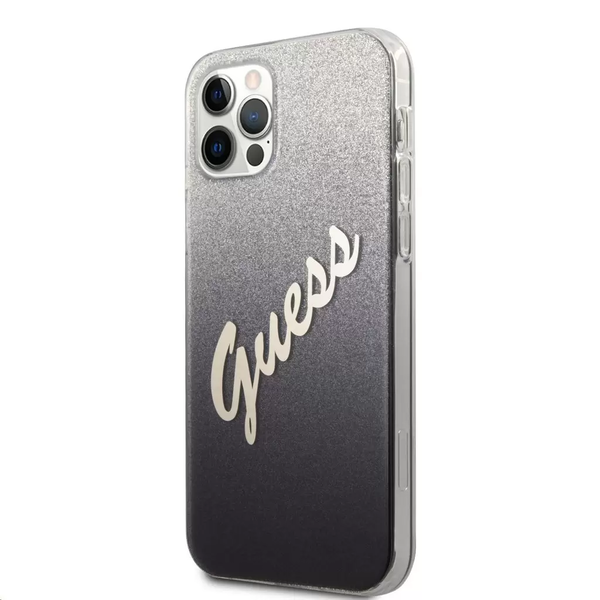 Guess tok fekete GUHCP12LPCUGLSBK Apple iPhone 12 Pro Max készülékhez