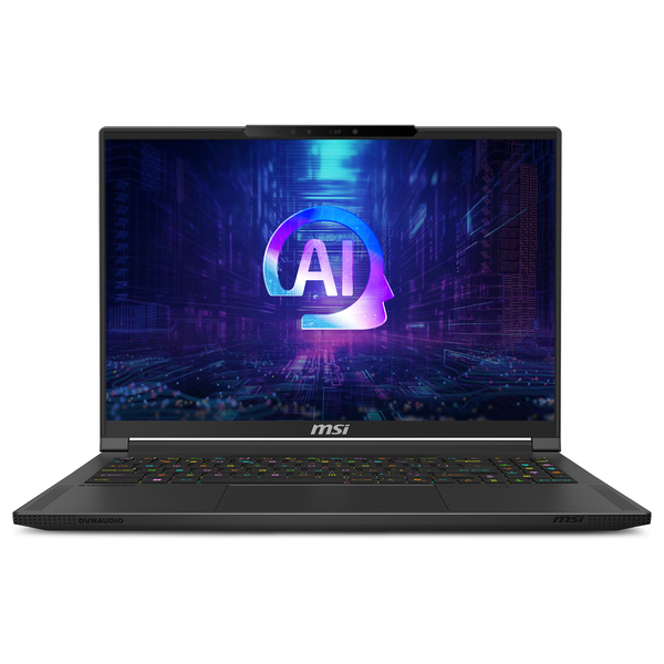 MSI Stealth A16 AI+A3XWHG NVIDIA GeForce AMD Ryzen AI 9 HX 370 Ноутбук 40,6 см (16") Quad HD+ 32 GB LPDDR5x-SDRAM 2 TB SSD NVIDIA GeForce RTX 5070 Ti Wi-Fi 7 (802.11be) Windows 11 Home Черен