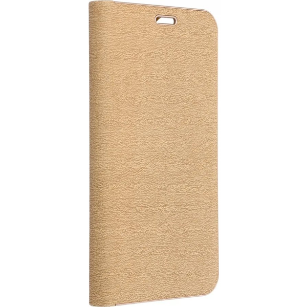 ZONE Luna Book oldalra nyitható tok Xiaomi Redmi Note 14 4G (Global) arany