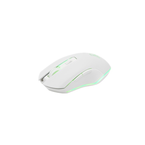 The G-Lab Kult Helium Wireless Gaming Egér 3200 DPI Fehér (KULT-HELIUM-WL-W)