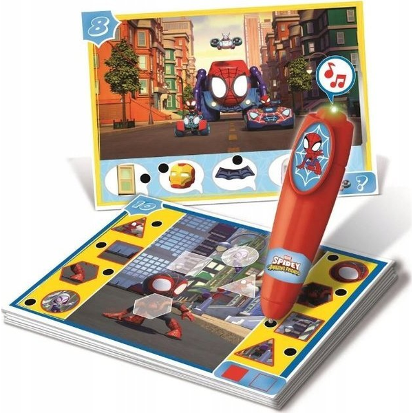 Clementoni Quizzy - Spidey 10 min Gioco da tavolo Quiz