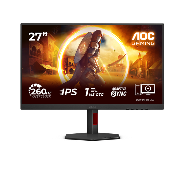 AOC G4 27G4ZR computerskærm 68,6 cm (27") 1920 x 1080 pixel Fuld HD LED Sort, Rød