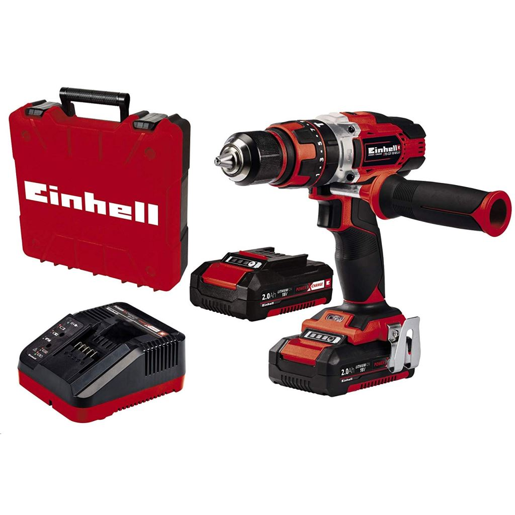 Einhell TE-CD 18/48 Li-i (2x2,0Ah) akkus fúró-csavarozó (4513935) (4513935)